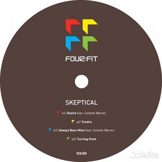 Виниловая пластинка Skeptical – Fourfit EP 01