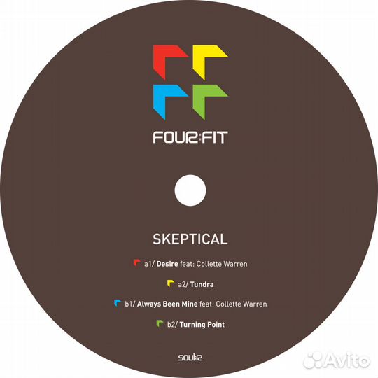Виниловая пластинка Skeptical – Fourfit EP 01