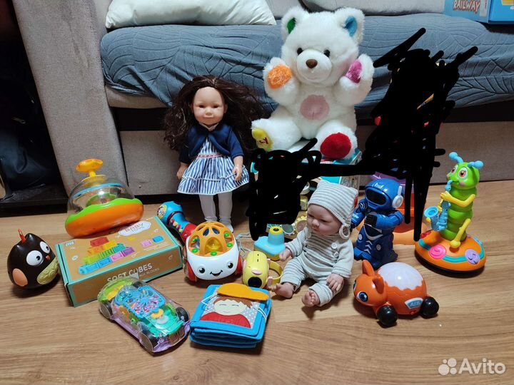 Развивающие игрушки пакетом
