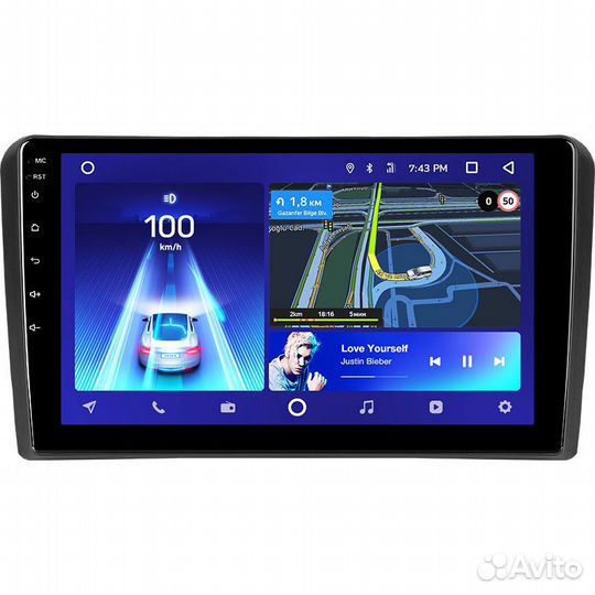 Автомагнитола audi A3 (8P/8PA) на Android ауди