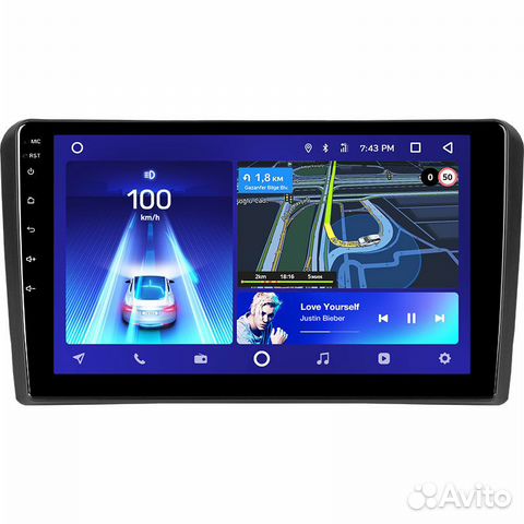 Автомагнитола audi A3 (8P/8PA) на Android ауди