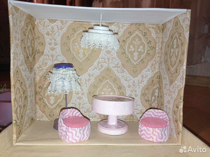 Кукольный домик самодельный