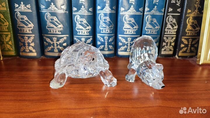 Статуэтки фигурки Черепаха и Медведь