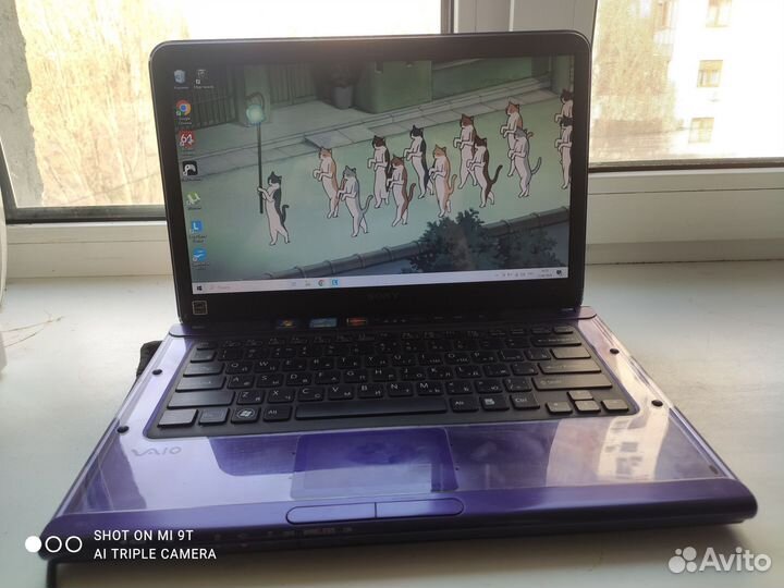 Ноутбук sony vaio