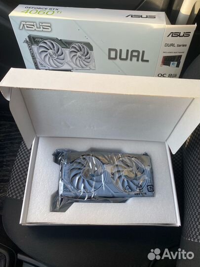 Видеокарта RTX 4060 TI Белая