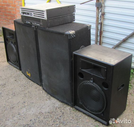 Колонки FA+MC 2000W 4шт 12-15