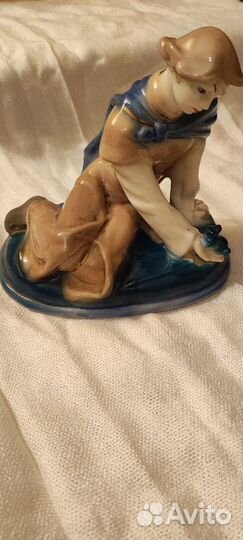 Статуэтка Иван Царевич и лягушка СССР