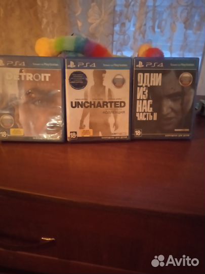 Диски игры для ps4