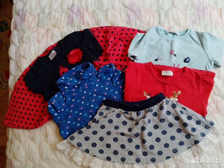 Вещи для девочки 104-110