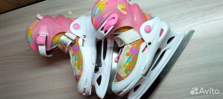 Коньки детские раздвижные