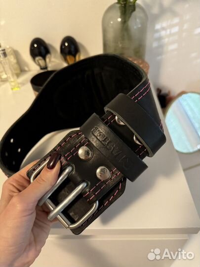 Женский Атлетический Пояс Розовый XS