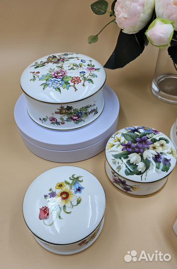 Шкатулки ассорти. Винтаж. Англия