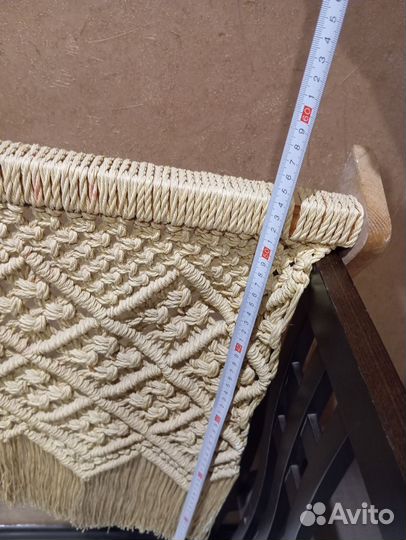 Макраме штора