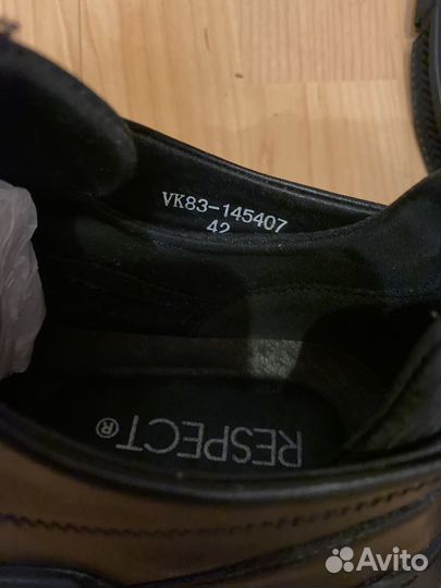 Полуботинки мужские 42 размер