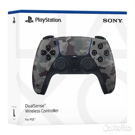 Геймпад PlayStation 5 DualSense (Gray Camouflage)