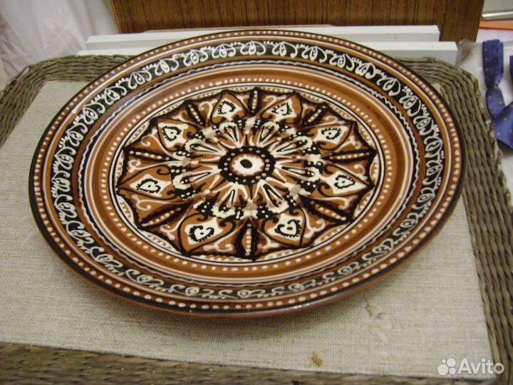 Блюдо новое керамика Д32см в Колпино