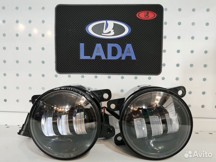 Фары противотуманные светодиодные LADA 60w