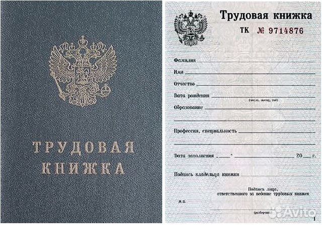 Как выглядит номер трудовой