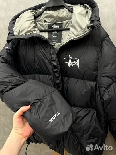 Пуховик Stussy micro ripstop down SS23