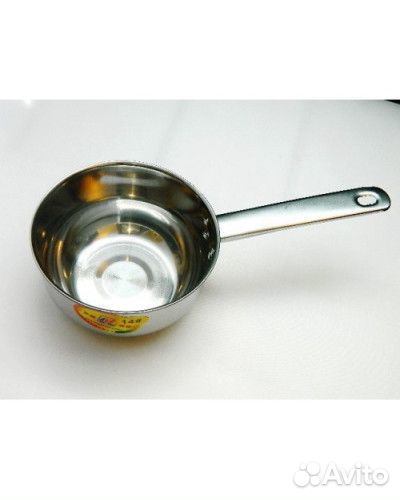 Ковшик из нержавейки 18см