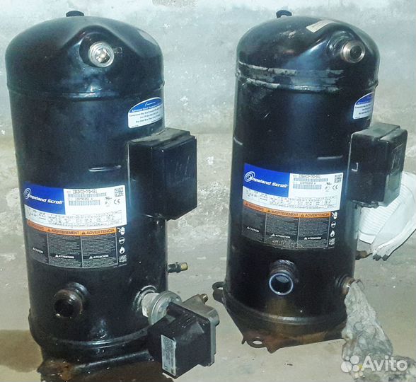 Компрессор Copeland ZB66KCE неисправный