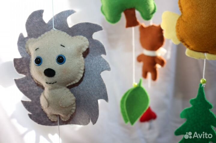 Мобиль «лесные звери»