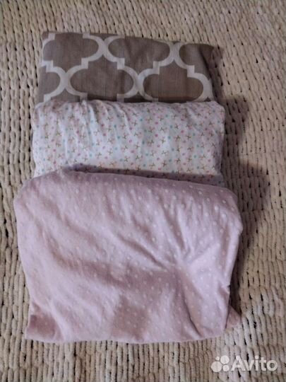 Простынь на резинке 120 60