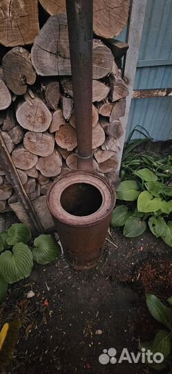 Печь под казан металл