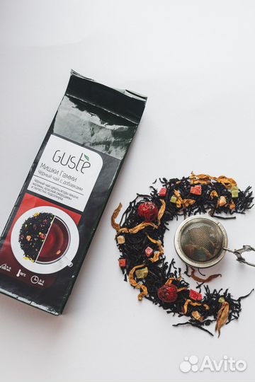 Чай черный с добавками Guste опт/розница