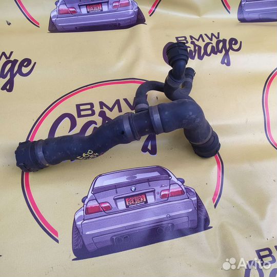 Bmw e60 патрубок радиатора верхний м54б25