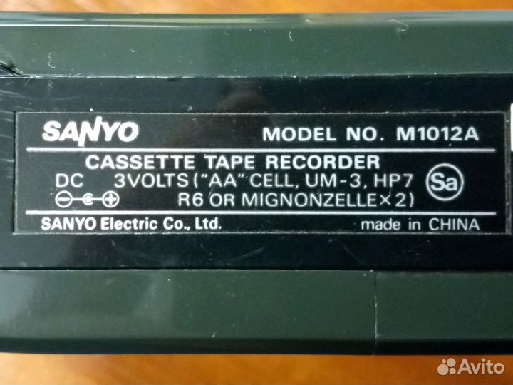 Диктофон Sanyo m1012a