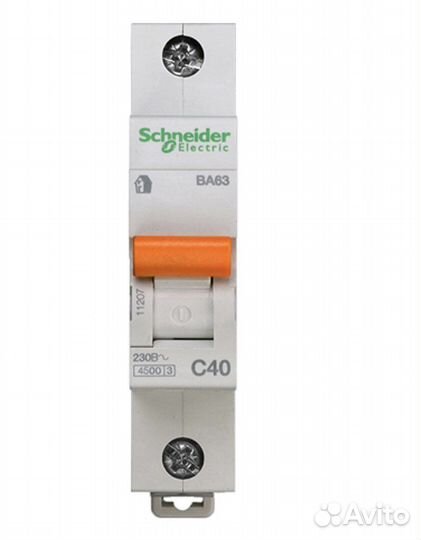 Автоматический выключатель schneider electric
