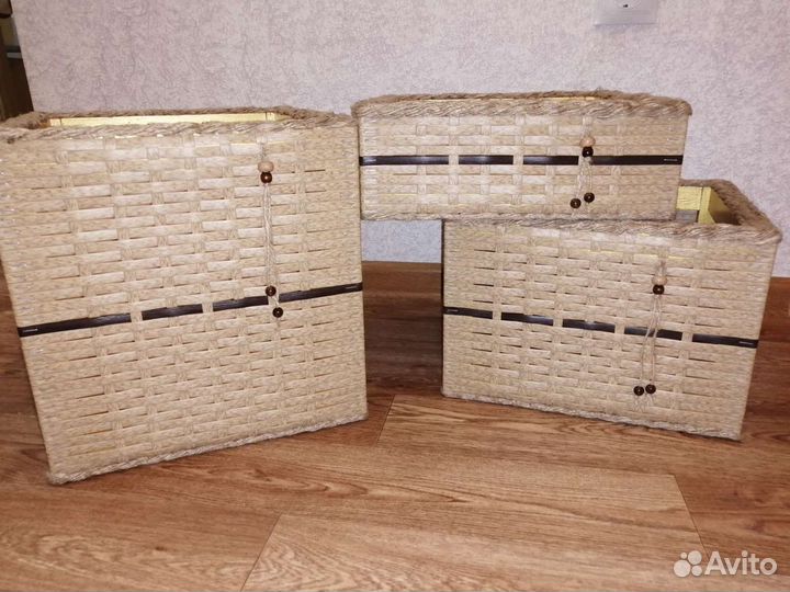 Корзины ротанговые