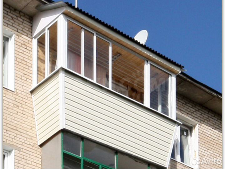 Остекление лоджии и балкона