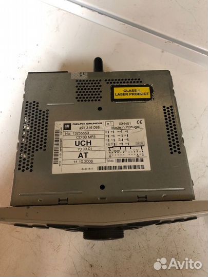 Штатная магнитола Opel Astra H Corsa D Antara