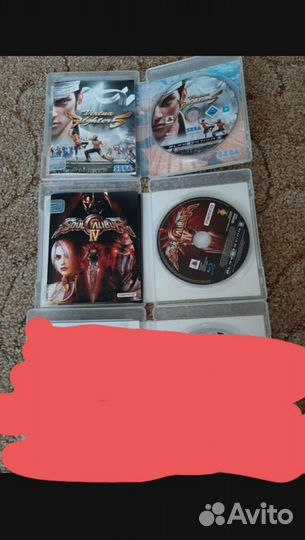 Игры на ps3 (Virtua Fighter 5), (Soul alibur 4)