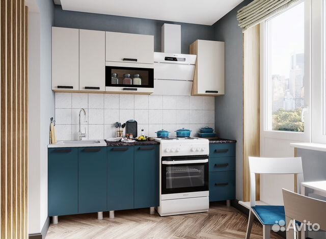 Кухонный гарнитур Контемп готовое решение