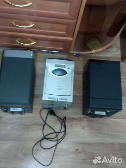 Головы муз. центров, колонки crown, jvc, panasonic