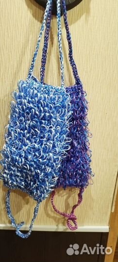 Мочалка ручной работы