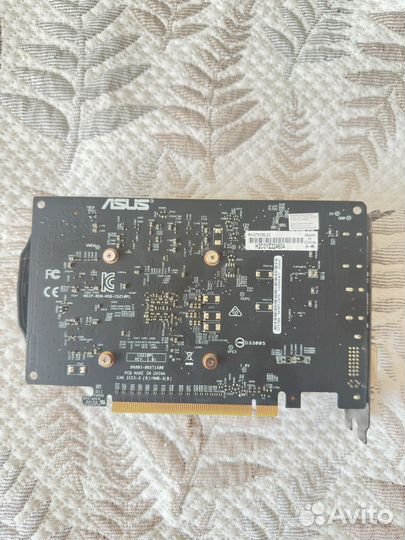 Видеокарта asus GeForce GTX 1050 phoenix 2gb