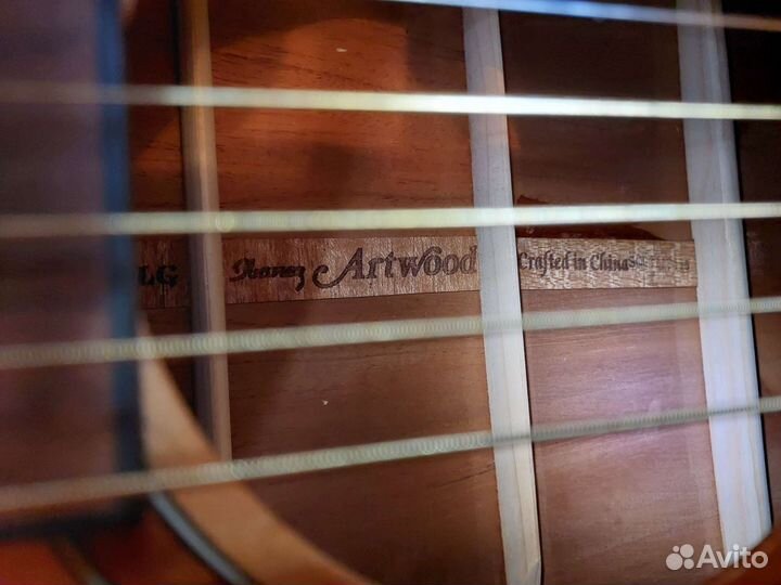Акустическая гитара ibanez aw15 lg artwood
