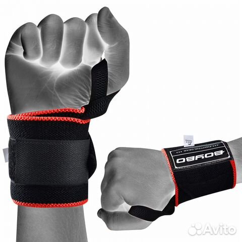 Суппорт запястья BoyBo черно-красный (р. XS)