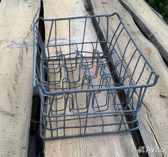 Советский ящик для молочных бутылок