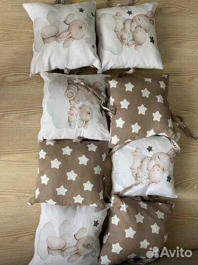 Бортики в детскую кроватку