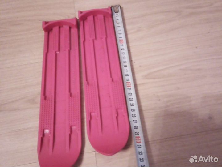 Лыжи детские пластиковые