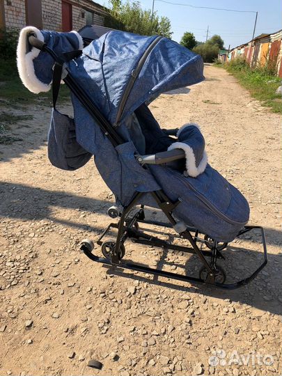 Санки коляска ника