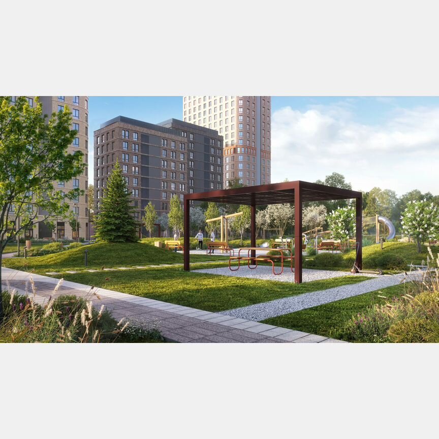 2-к. квартира, 59,1 м², 12/29 эт.