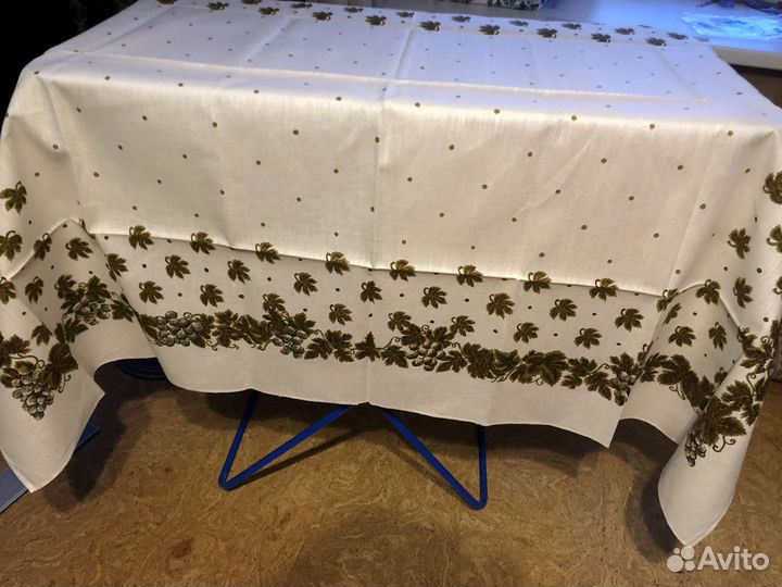Скатерть лен СССР