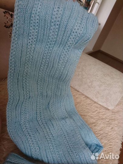 Комплект шапка и снуд зимний