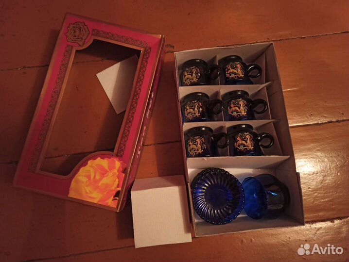 Кофейный набор/сервиз новый